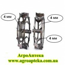 Грунтозацепы 340/110 (120 340 110), диам. ступицы 25,5 мм, вес 4,1 кг